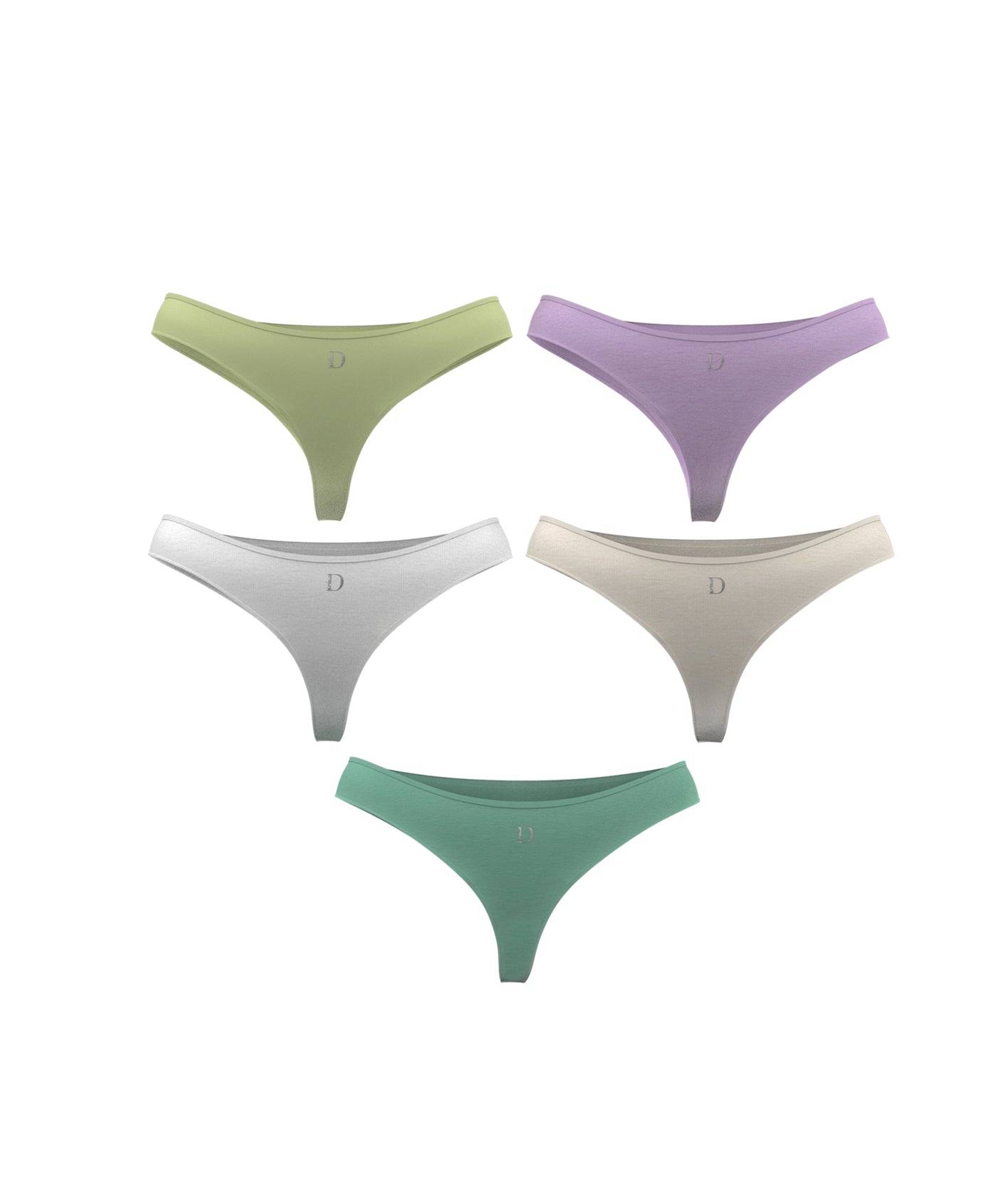 5 Pack Cheeky panties