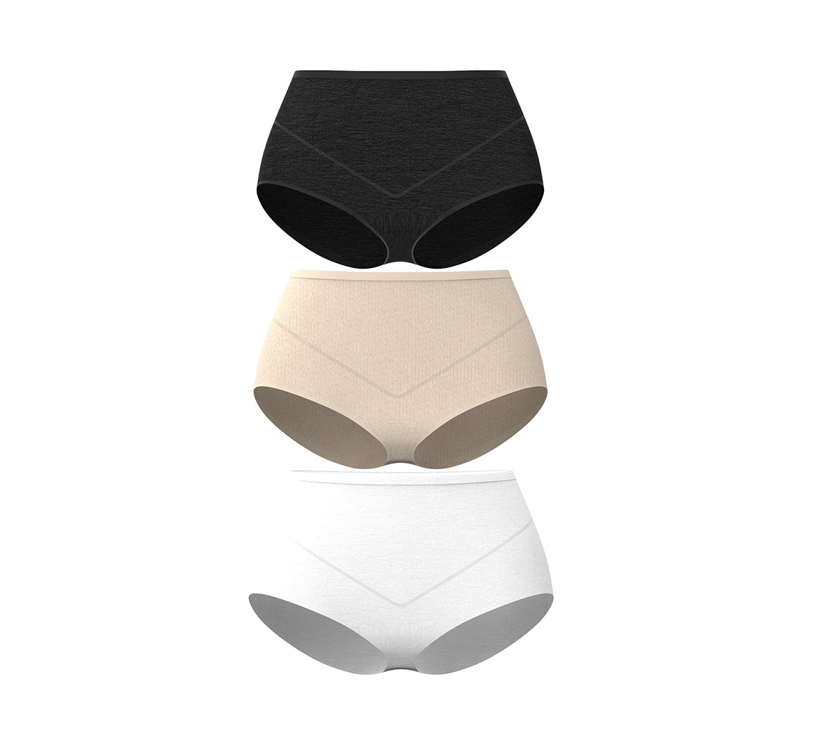 3 Pack Shapewear Medium Control