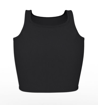 Ribbed BVD-Style Tank Top