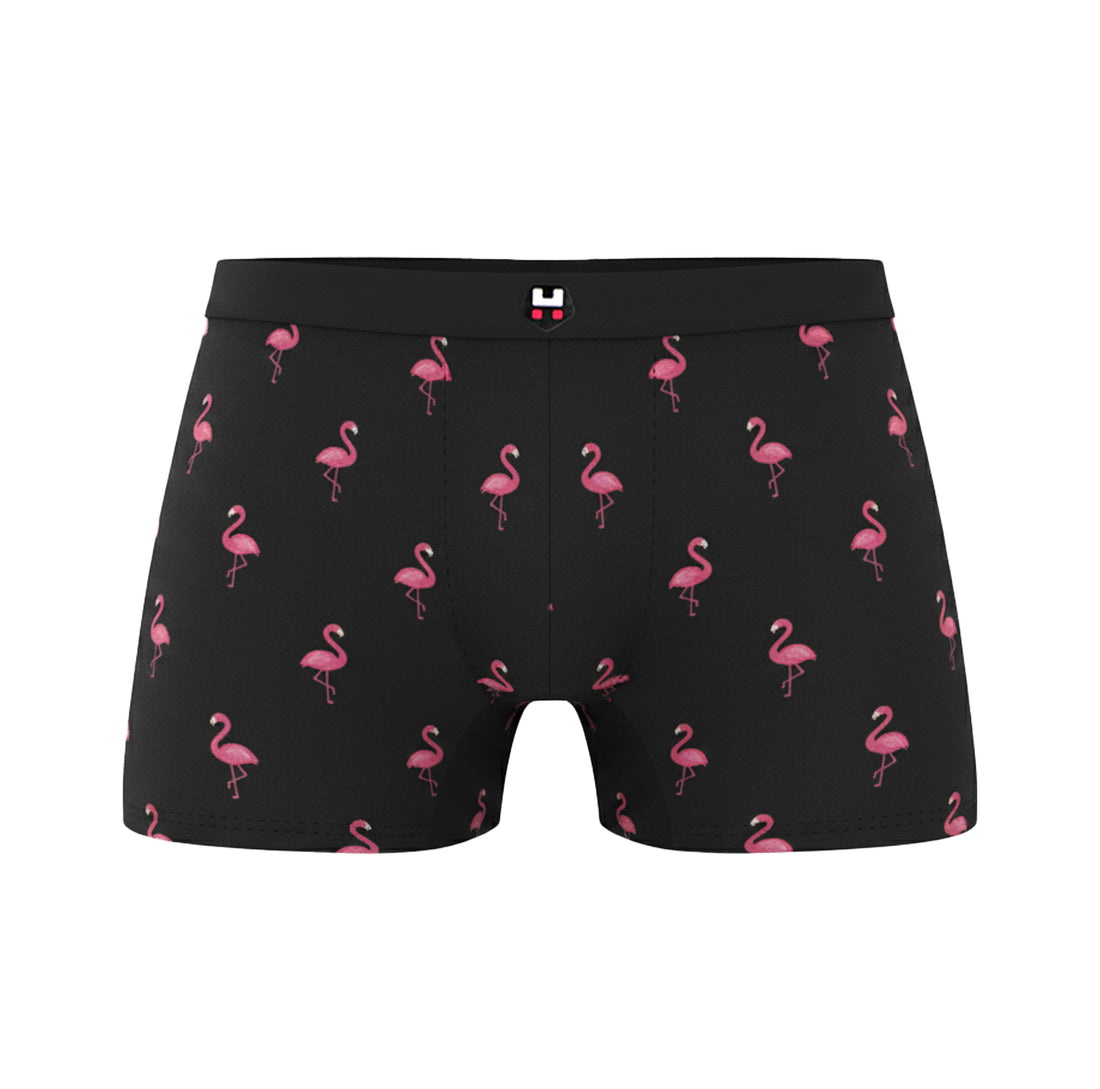 Flamingo Print Boxer Brief
