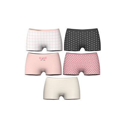 5 Pack Boyshort Tween Underwear