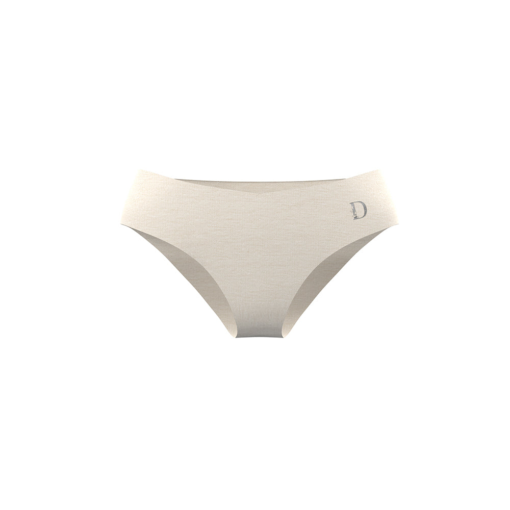 Seamless Cotton Brief Panties
