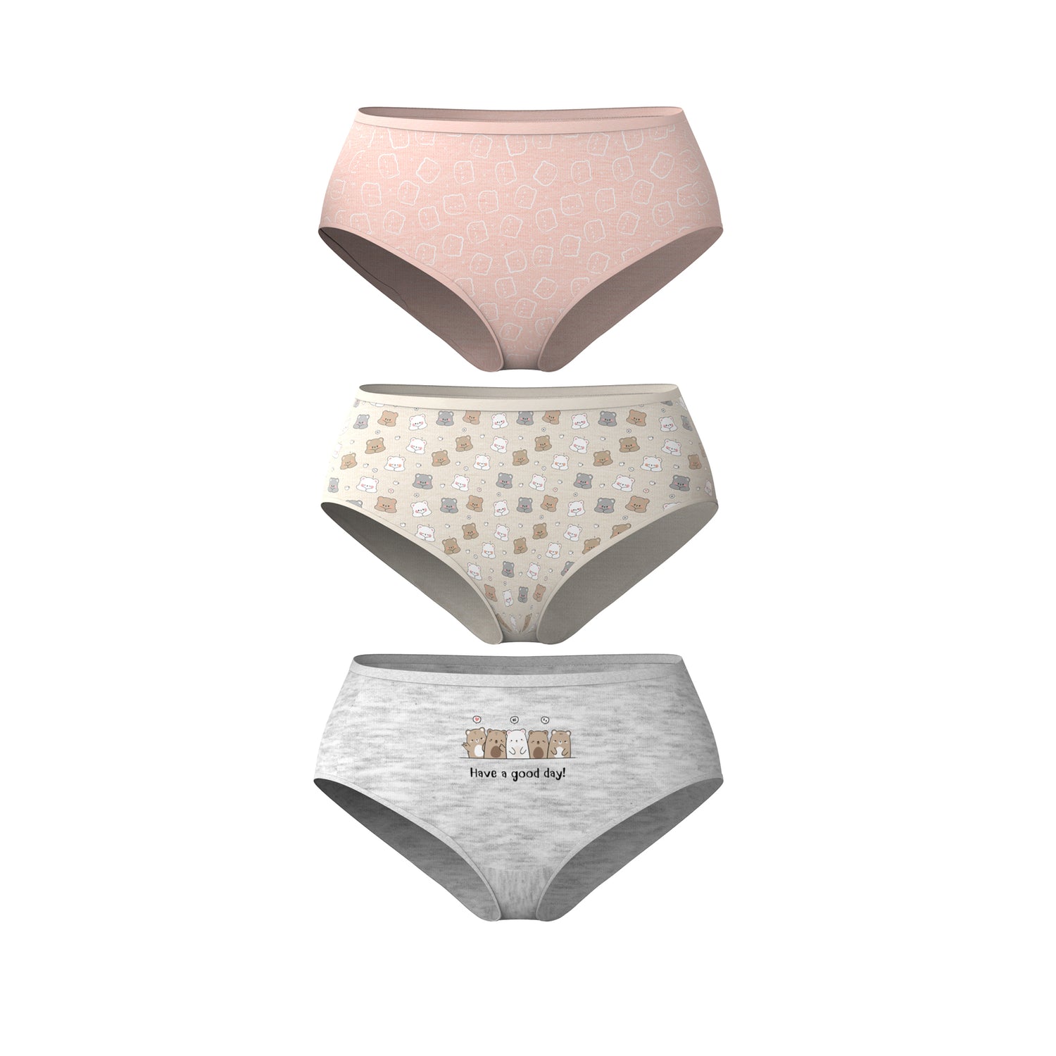 3 Pack Classic Toddler Underwear