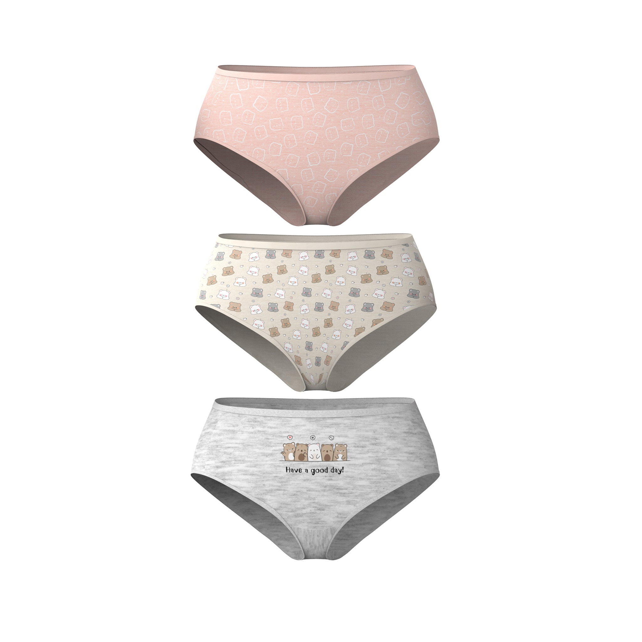 3 Pack Classic Toddler Underwear