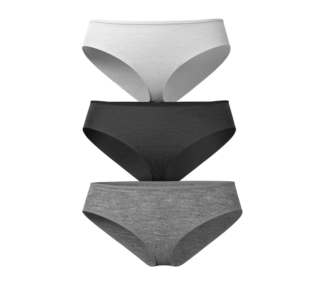 Mid Waist Brief Panties
