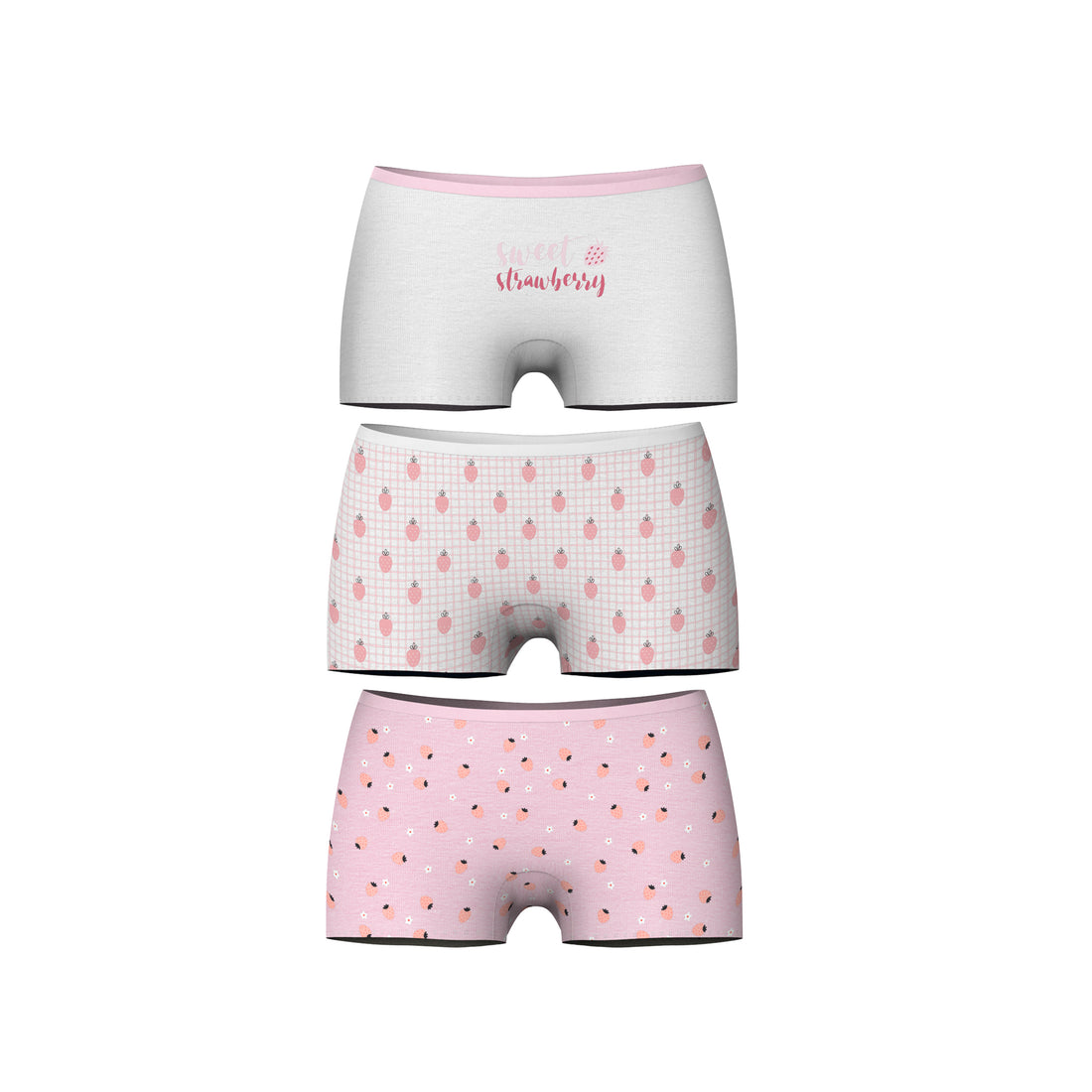 3 Pack Boyshort Tween Underwear