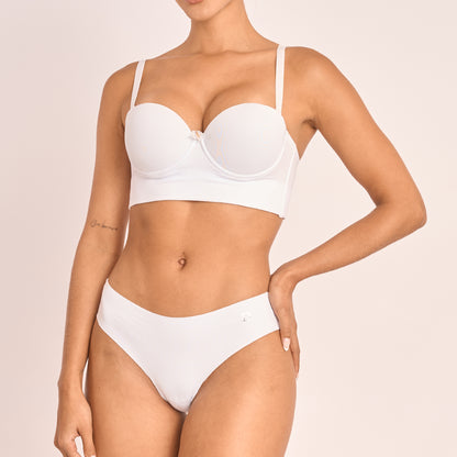 Seamless Cotton Bikini Panties