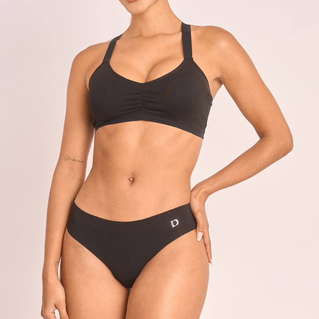 Seamless Cotton Bikini Panties