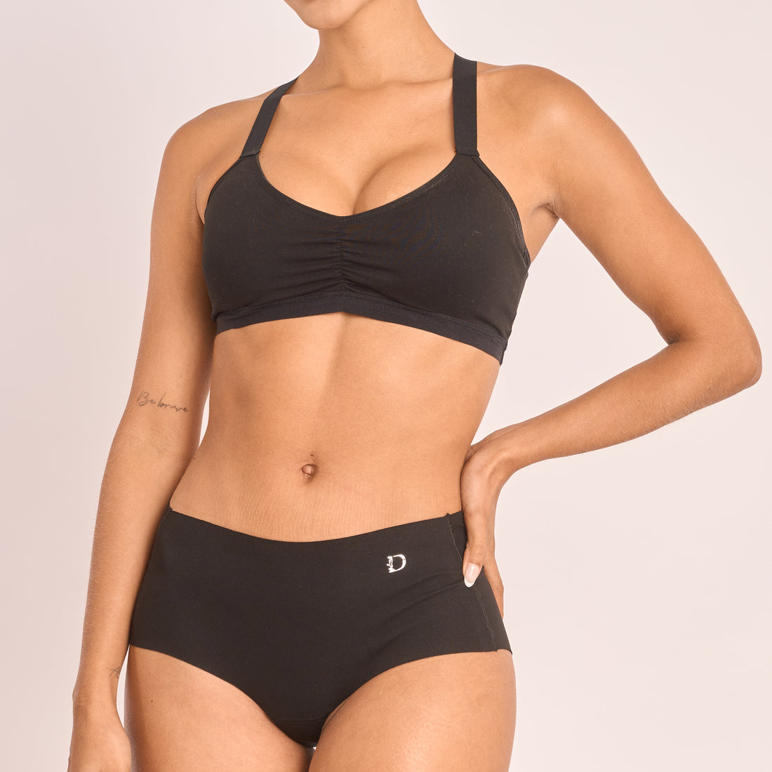 Seamless Cotton Hipster Panties