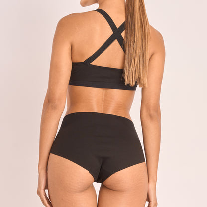 Seamless Cotton Hipster Panties