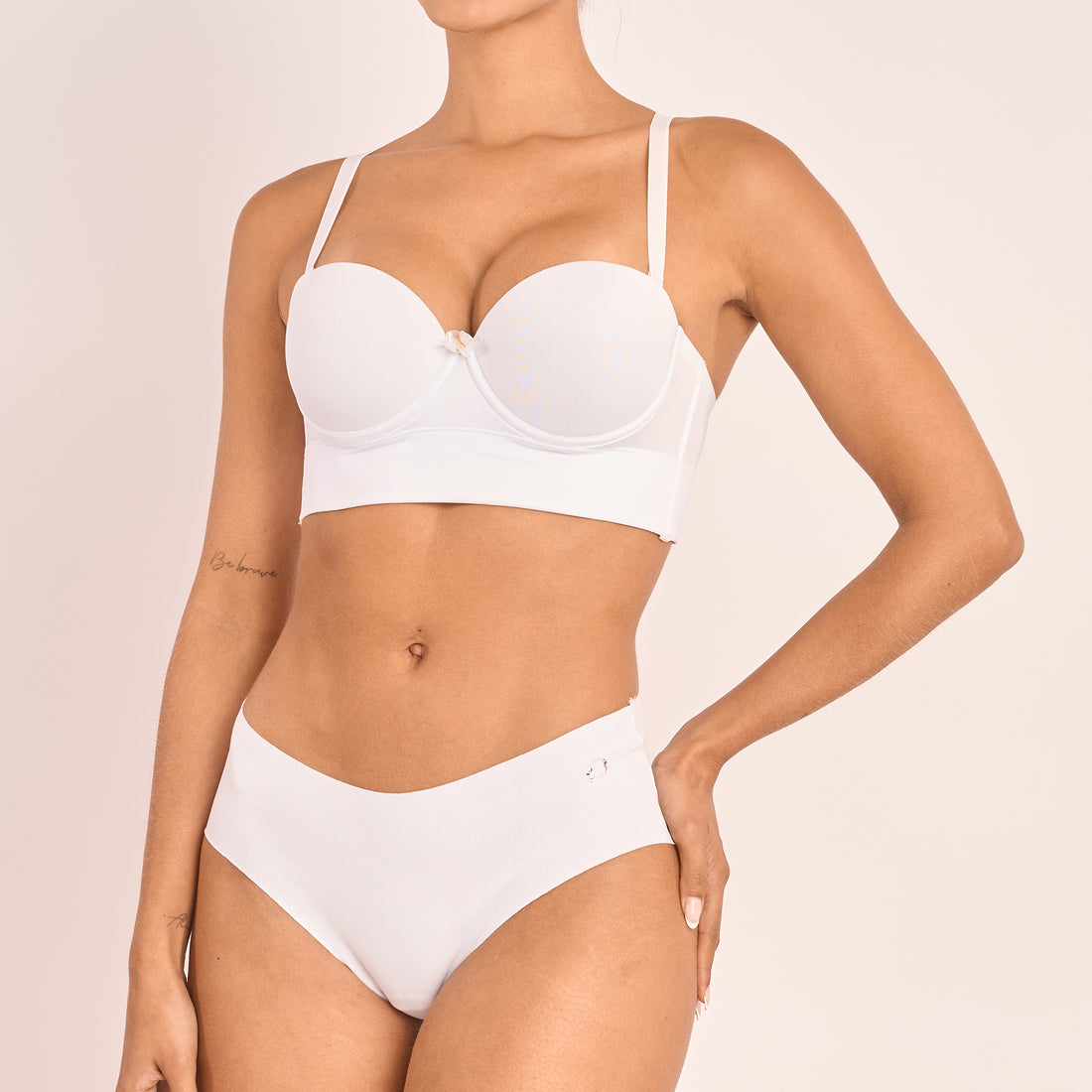 Seamless Cotton Brief Panties